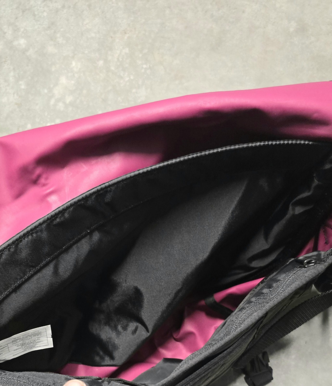 Vintage Timbuk2 Messenger Bag Small Blue Purple Two Tone Bike Laptop Crossbody