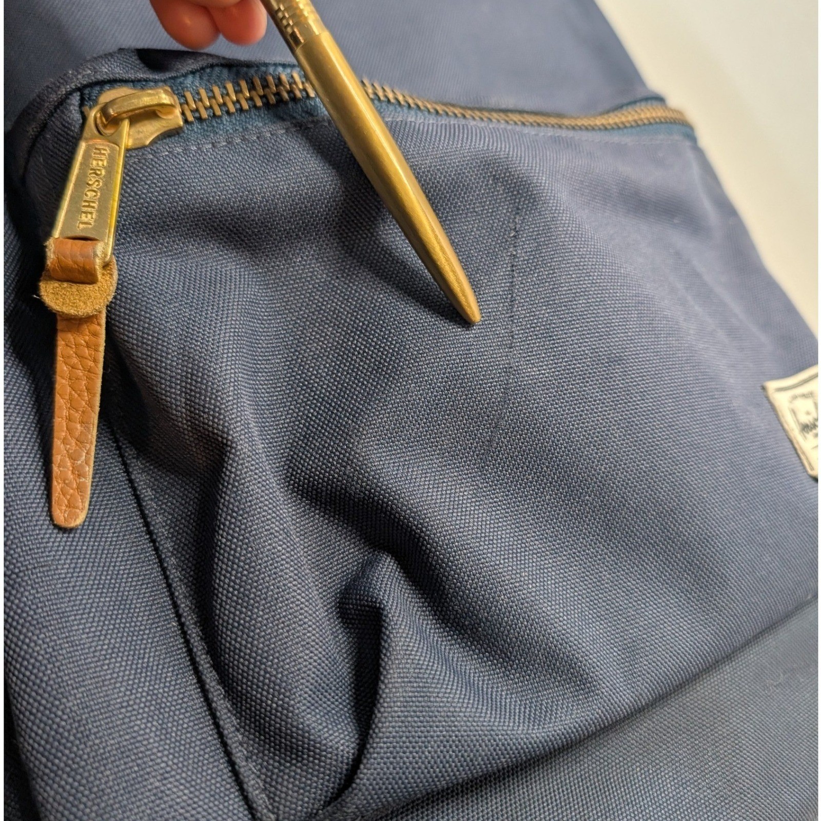 Herschel Supply Co. Settlement Backpack Navy Blue Unisex Hipster Minimalist