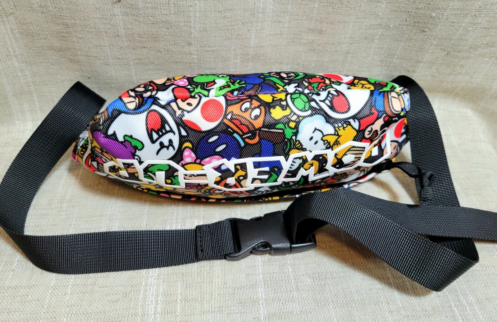 LEVI’S Nintendo Super Mario Sling Fanny Pack Belt Crossbody Bag Power Up