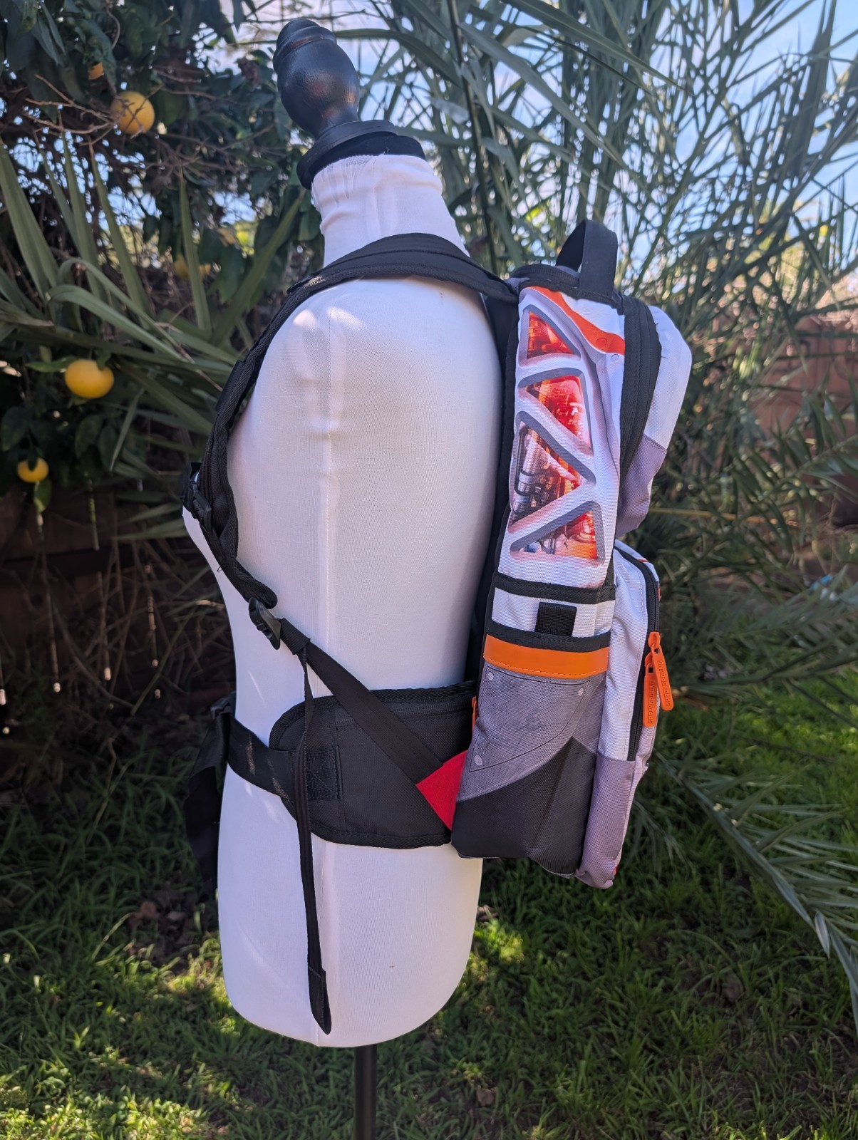 Sprayground Mission to Mars Buzz Aldrin Solar Charging Backpack – RARE