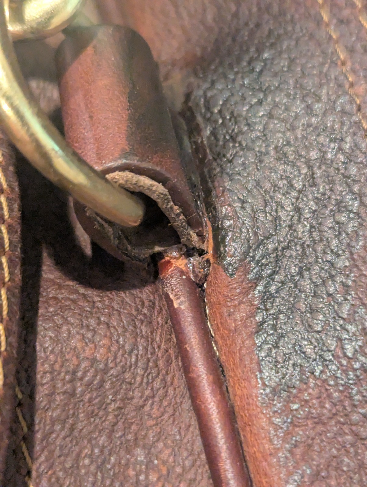 VINTAGE Orvis PREMIUM Full Leather Duffle Travel Bag
