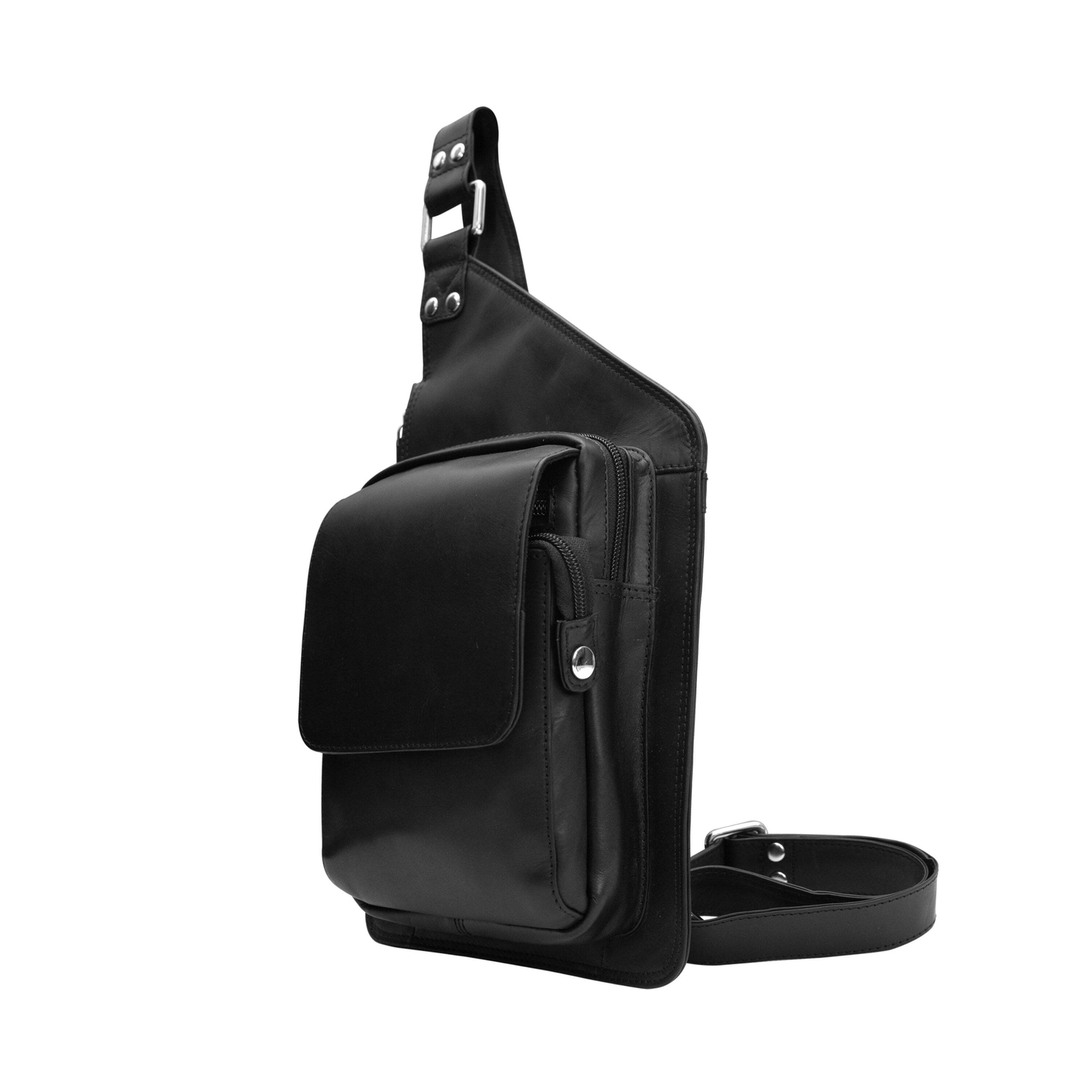 Cenzoni Fashions Men’s Genuine Leather Sling Crossbody Bag OPL15