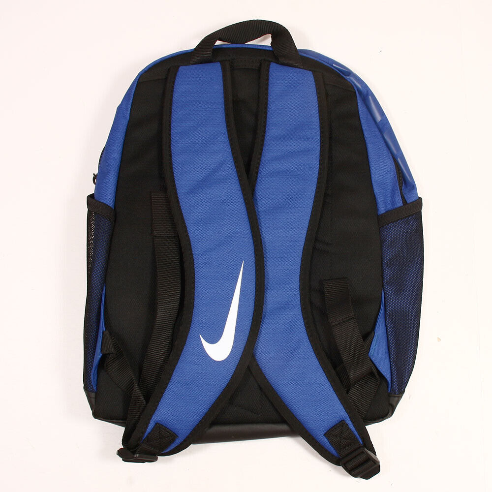 Nike Kid’s Brasilia Backpack Blue Black White Sz Misc DM0403-480