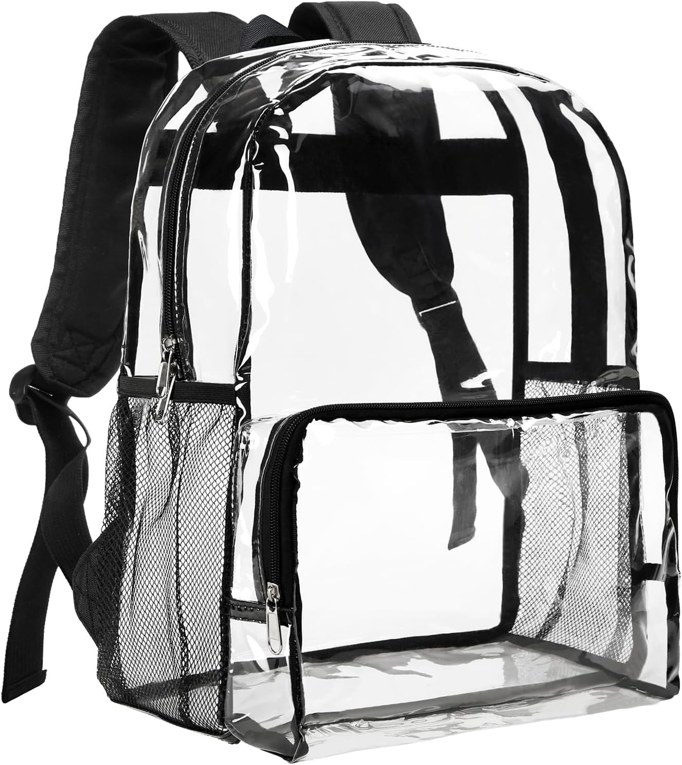 Clear Backpack Heavy Duty – Large Clear Backpacks for School See through Bookbag