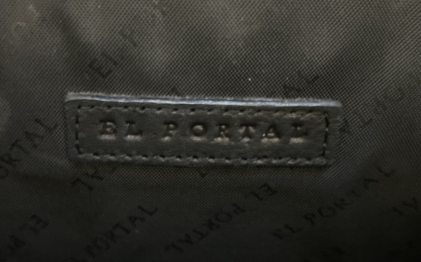El Portal Briefcase Black
