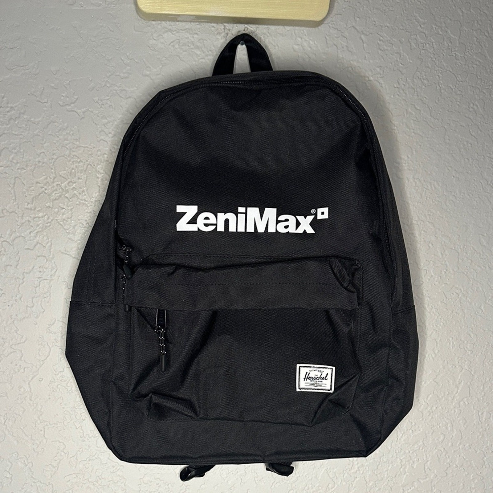 NEW Herschel Zenimax Backpack Classic Black Bethesda Softworks Microsoft Gamer