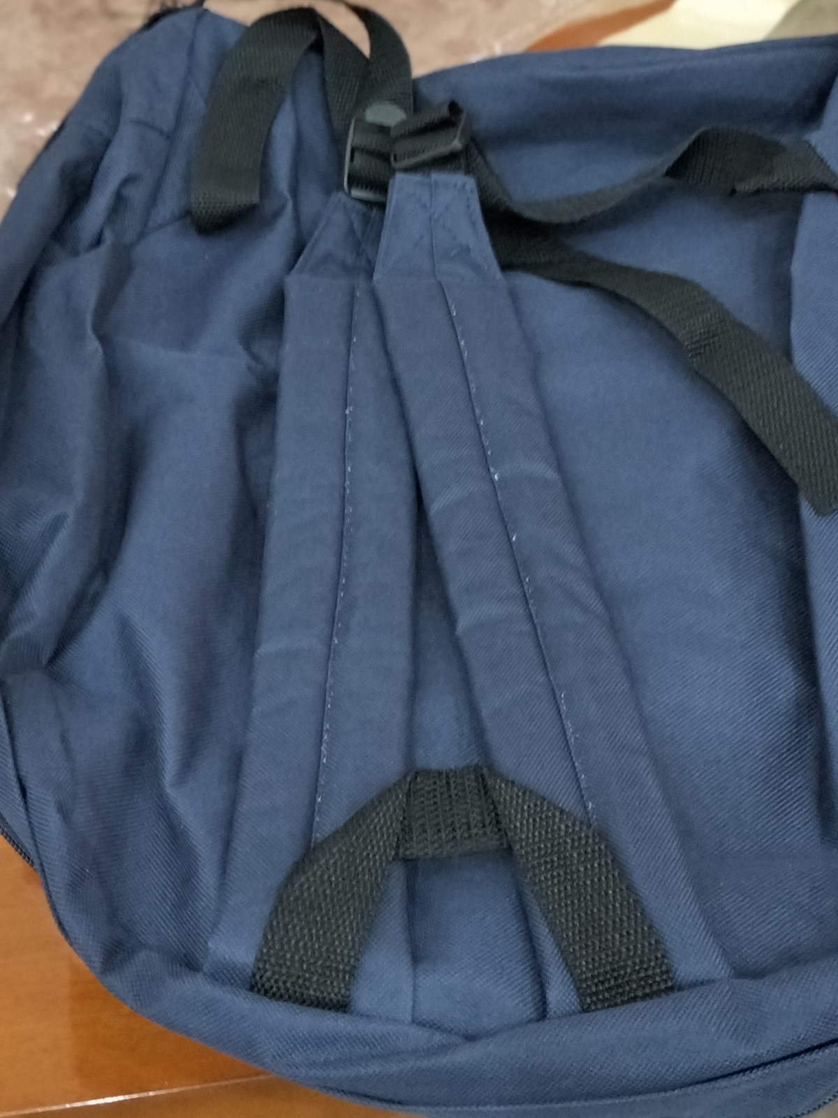 Navy Blue Multi-Pocket Backpack – Durable and Spacious – Ideal School/University/