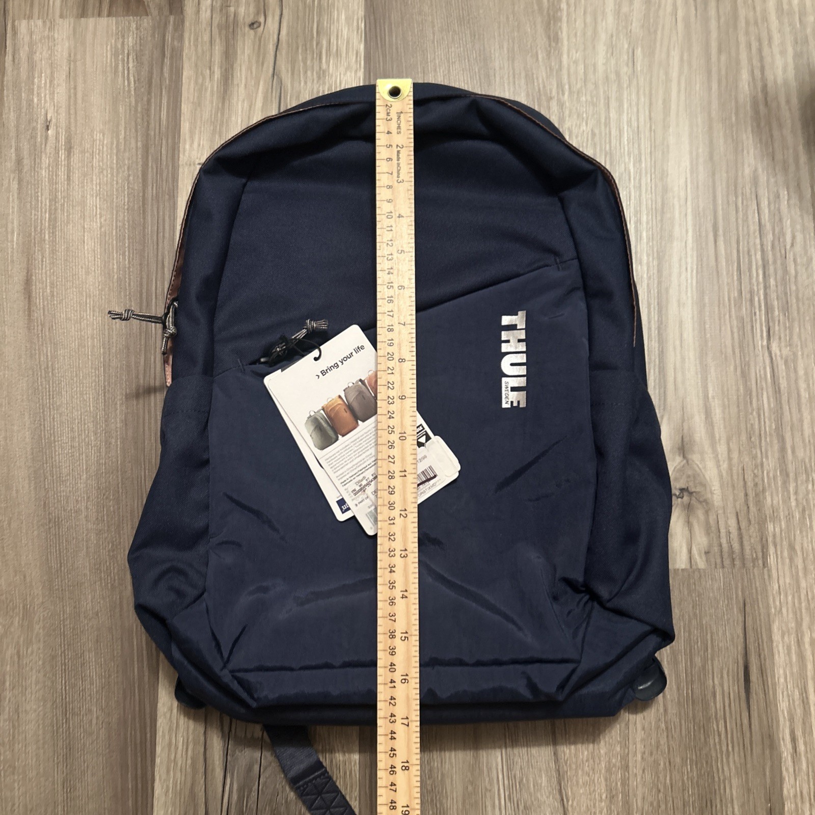 Thule Sweden Notus Backpack Dark Blue Laptop Travel Work School Commuter 20 L