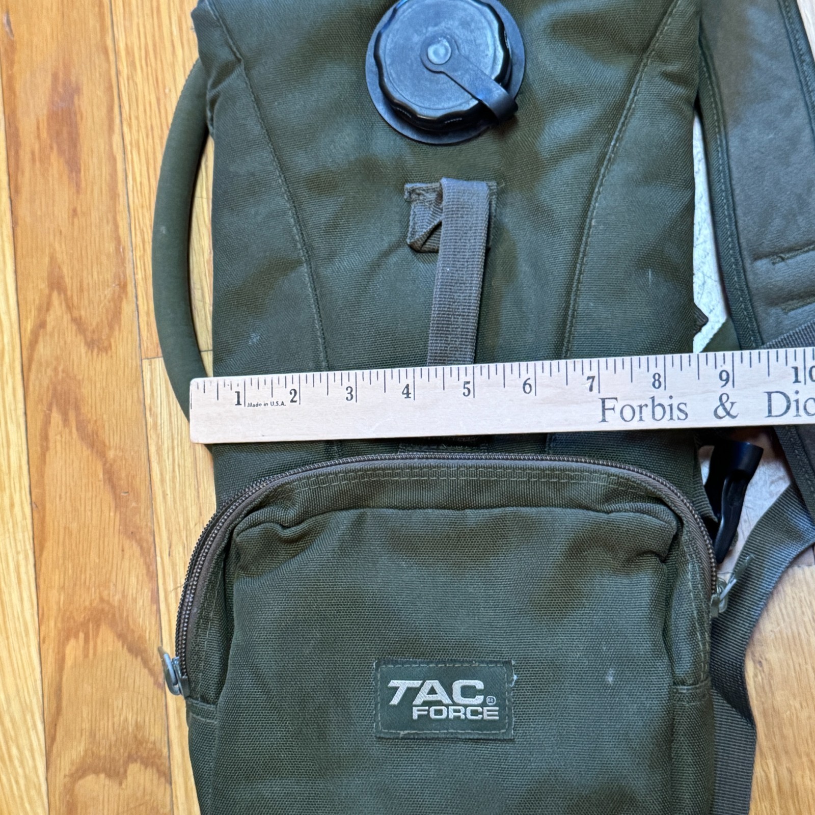 TAC Force 2.5L Tactical Hydration Pack OD Green Military Water Bladder Backpack
