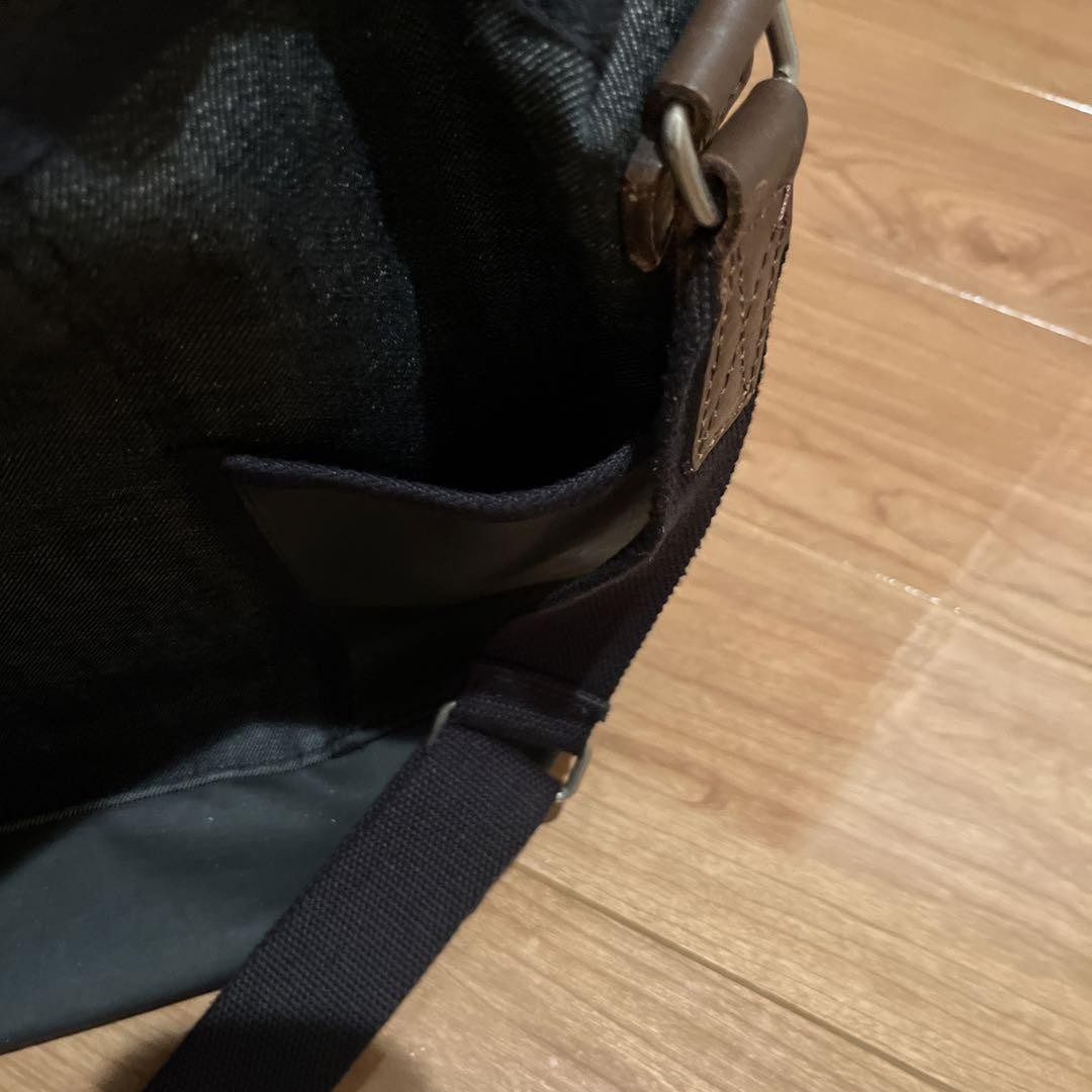 Diesel Men Genuine Leather Shoulder Bag 51x34x18cm Almost unused Luxury Modern