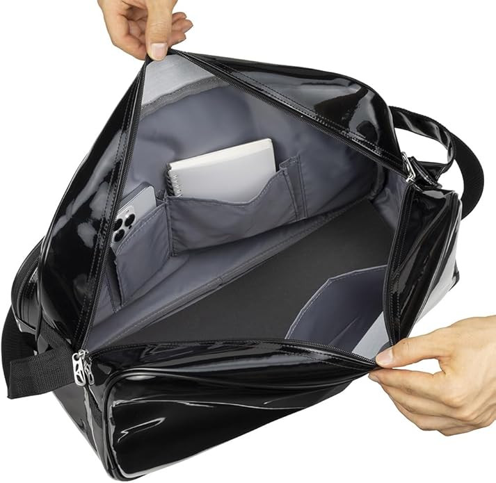 Mizuno Volleyball Baseball Enamel Shoulder Bag 33JSB212 Black Gold From Japan