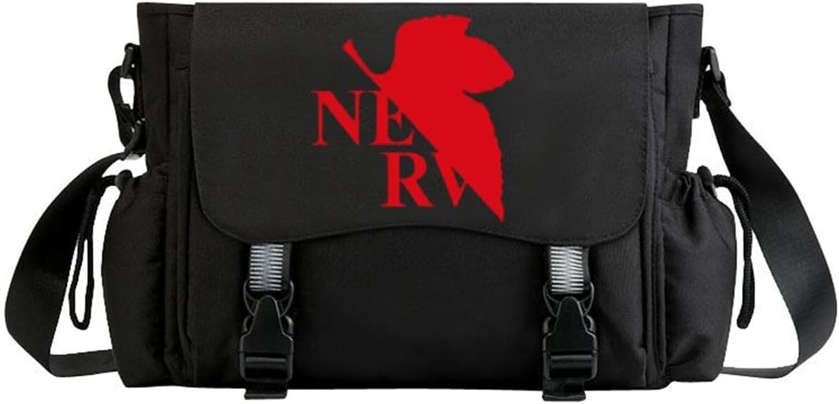 Evangelion Diagonal Bag Total 7 Types Large Capacity 12.9×10.6×5.5in JAPAN NEW
