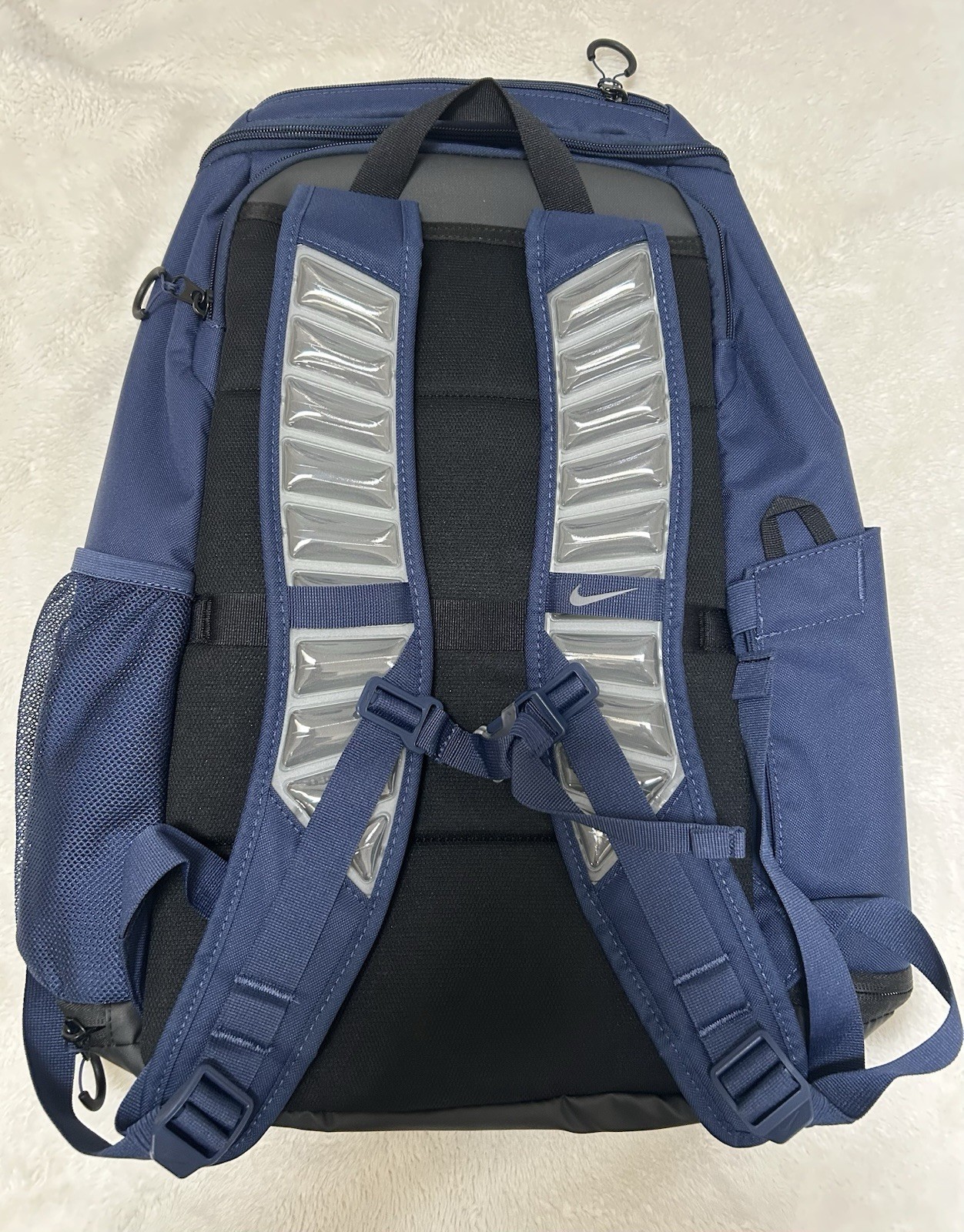 New Nike Air Varsity Elite Hoops Backpack Navy Black (32L) Style HM9965-410