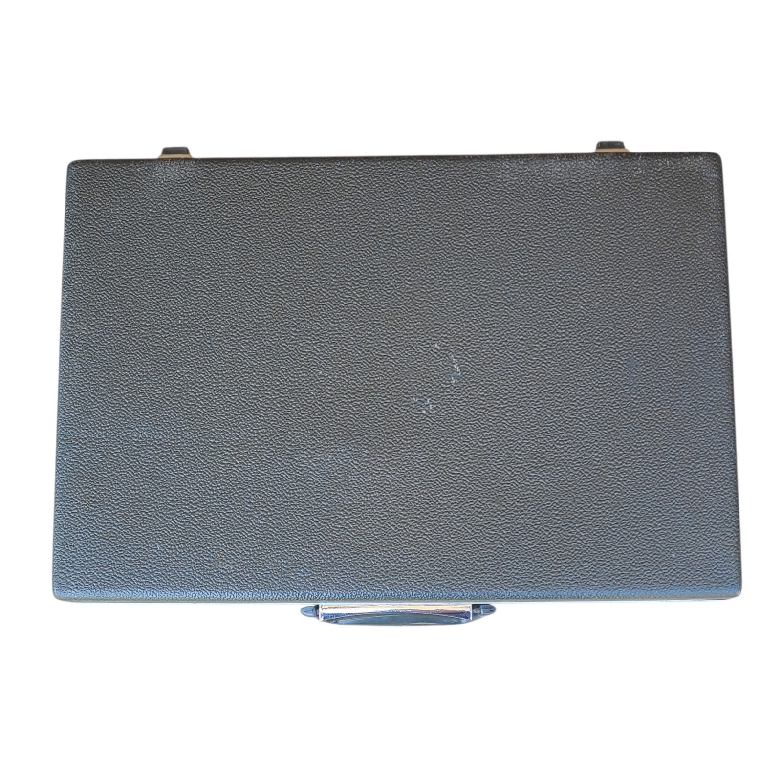 Vintage Samsonite | Charcoal Gray Hard Shell Briefcase | Attache Case | 18×12.25