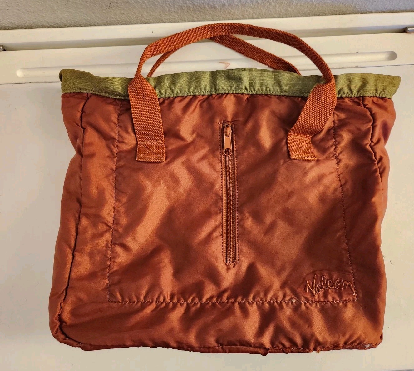 Vintage Y2K Volcom Reversible 2-in-1 Messenger Bag