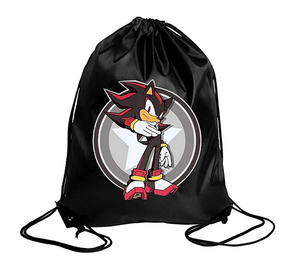 Sonic the Hedgehog Shadow Character Adult Drawstring Bag