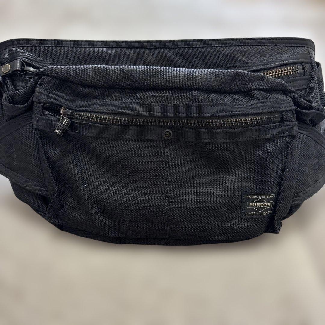 Porter Yoshida Co Body Bag Waist Pouch Traditional Style