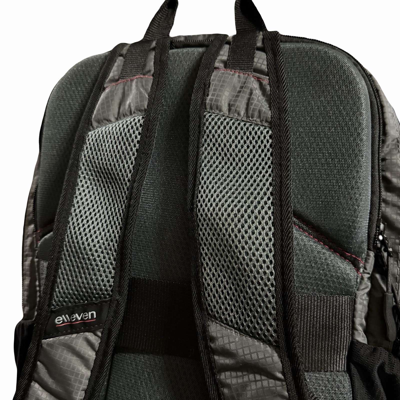 Nokia Logo Backpack Elleven Lunar 15” Tech Laptop Bag Padded Lightweight Gray