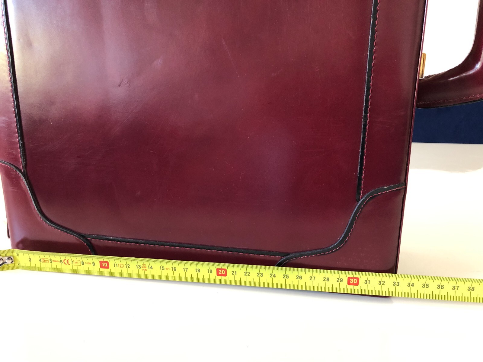 Vintage Leather Breifcase Attaché Executive barely Used *PRESTO*