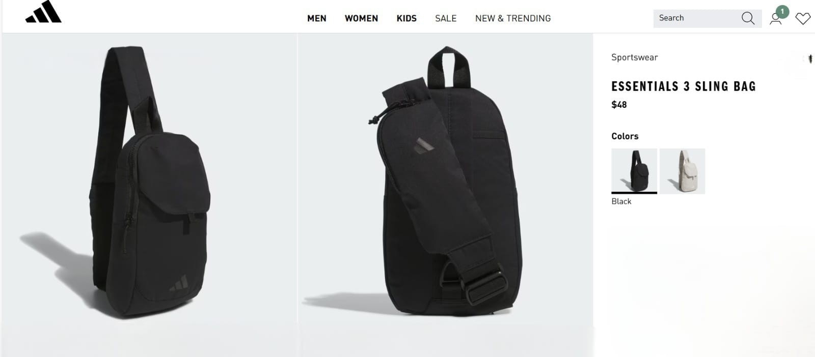 Adidas ESSENTIALS 3 SLING BAG