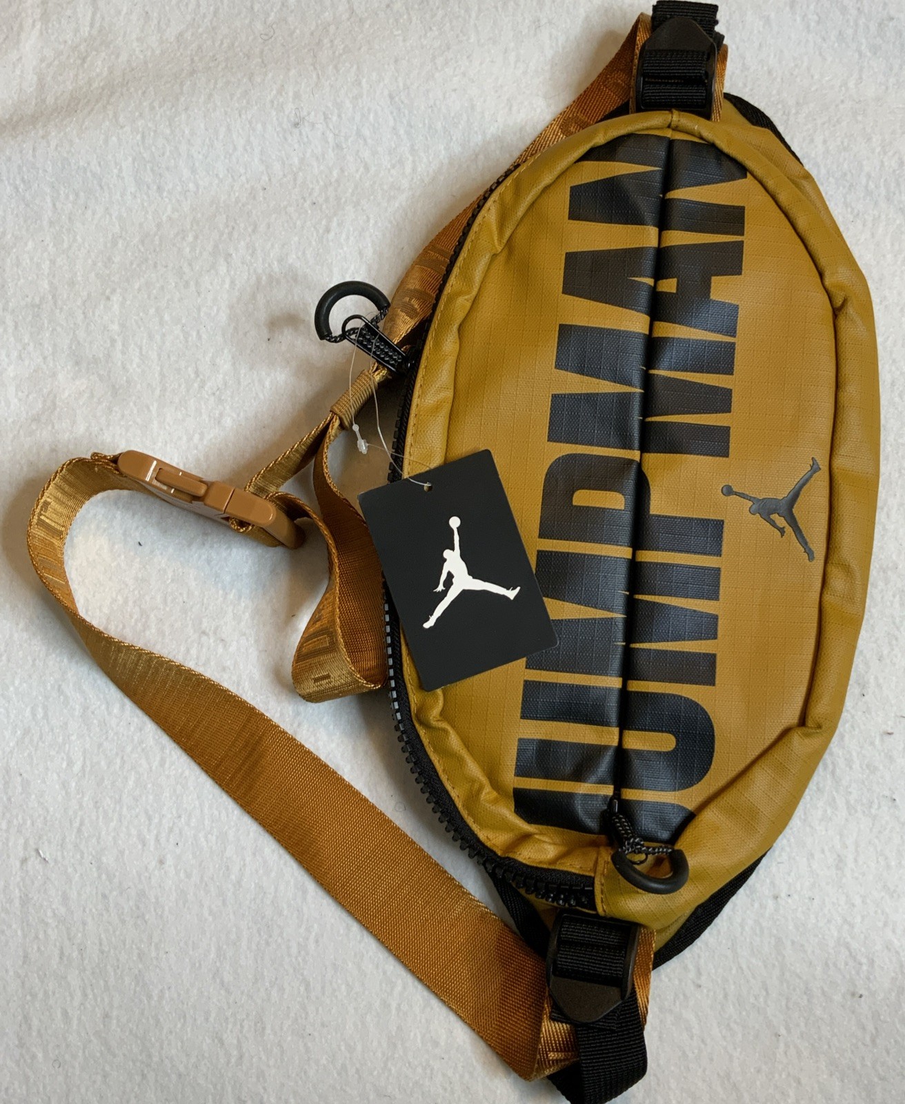 Nike Air Jordan Jumpman Desert Ochre Ambassador Crossbody Bag OSFA 9A0284-X3N