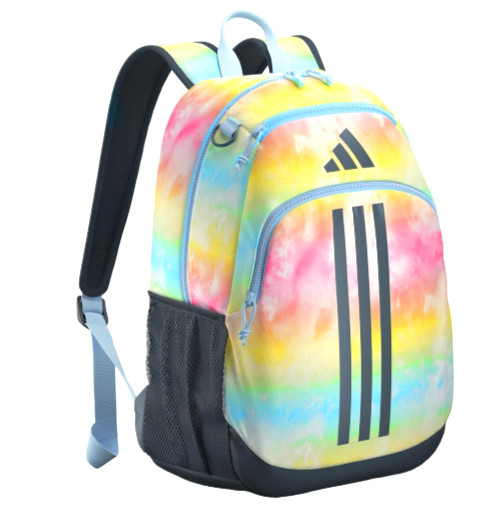 ADIDAS BTS Originator backpack NWT stone washed rainbow 5160582 tie dyed bag