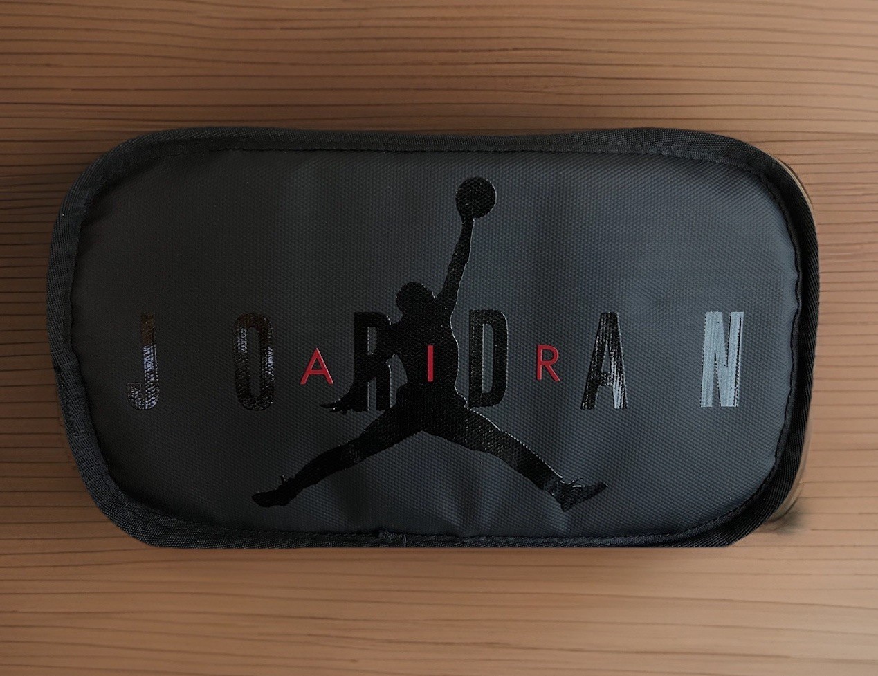 Nike Air Jordan Travel Dopp Kit Zip Clutch Bag Toiletries Jumpman Black $40