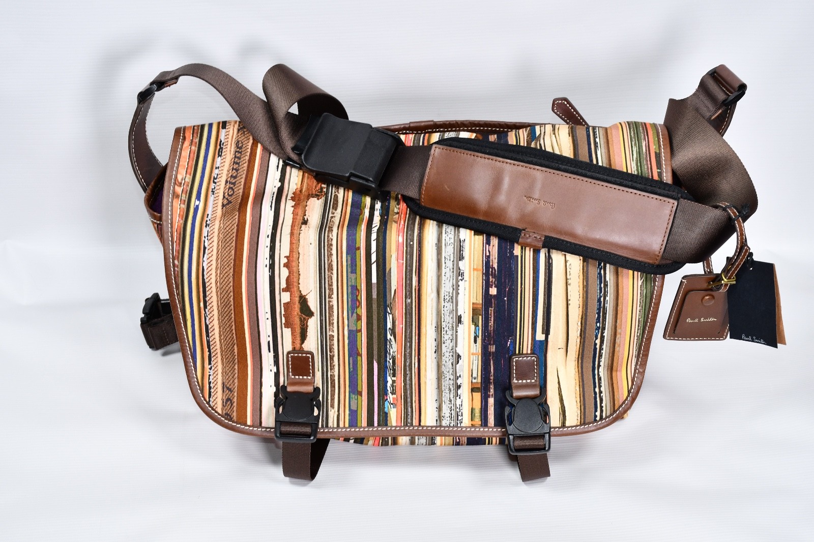 Paul Smith Bag Striped Messenger Bag Multicoloured