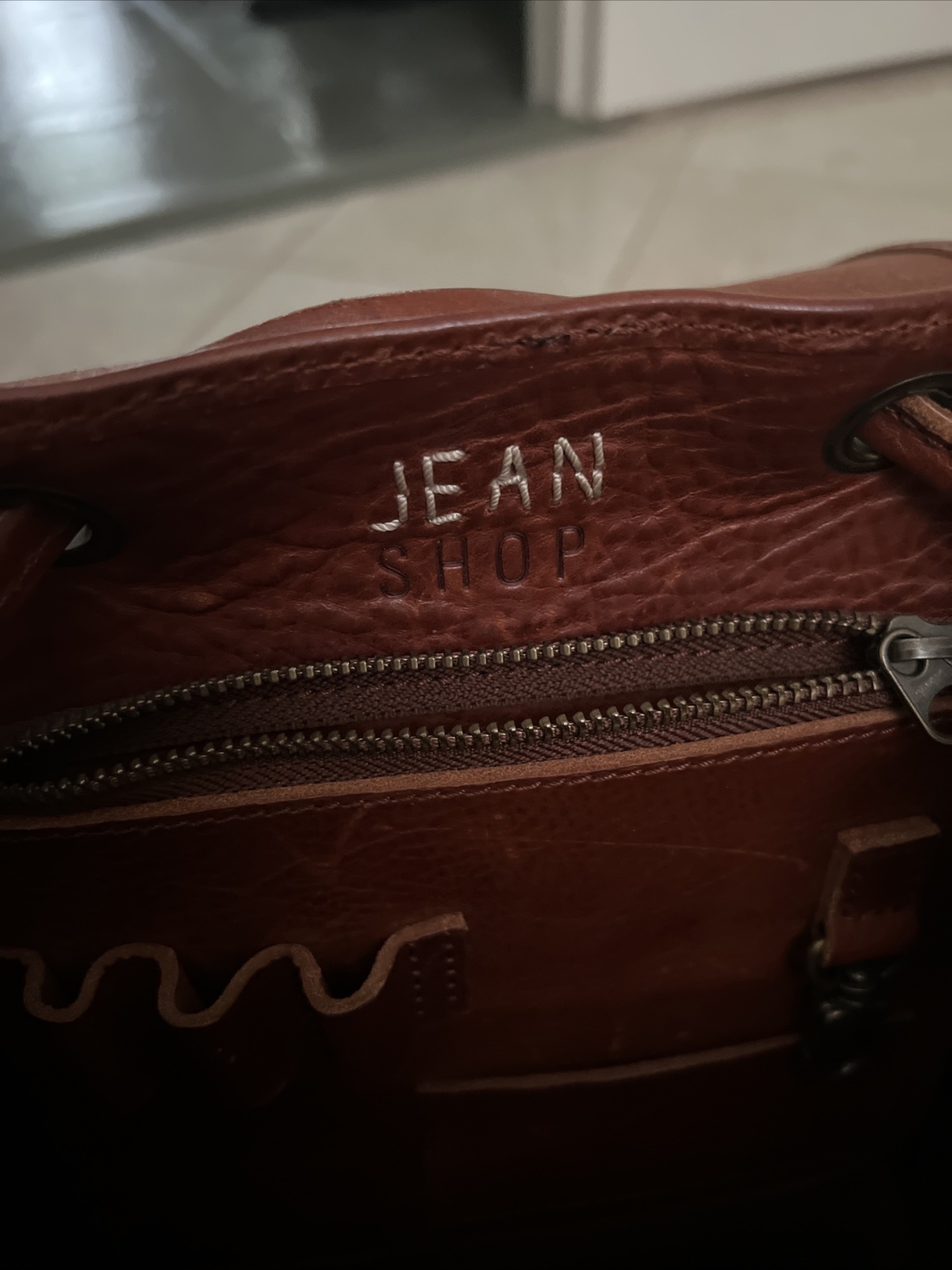 Jean Shop NYC Leather Backpack – Rare