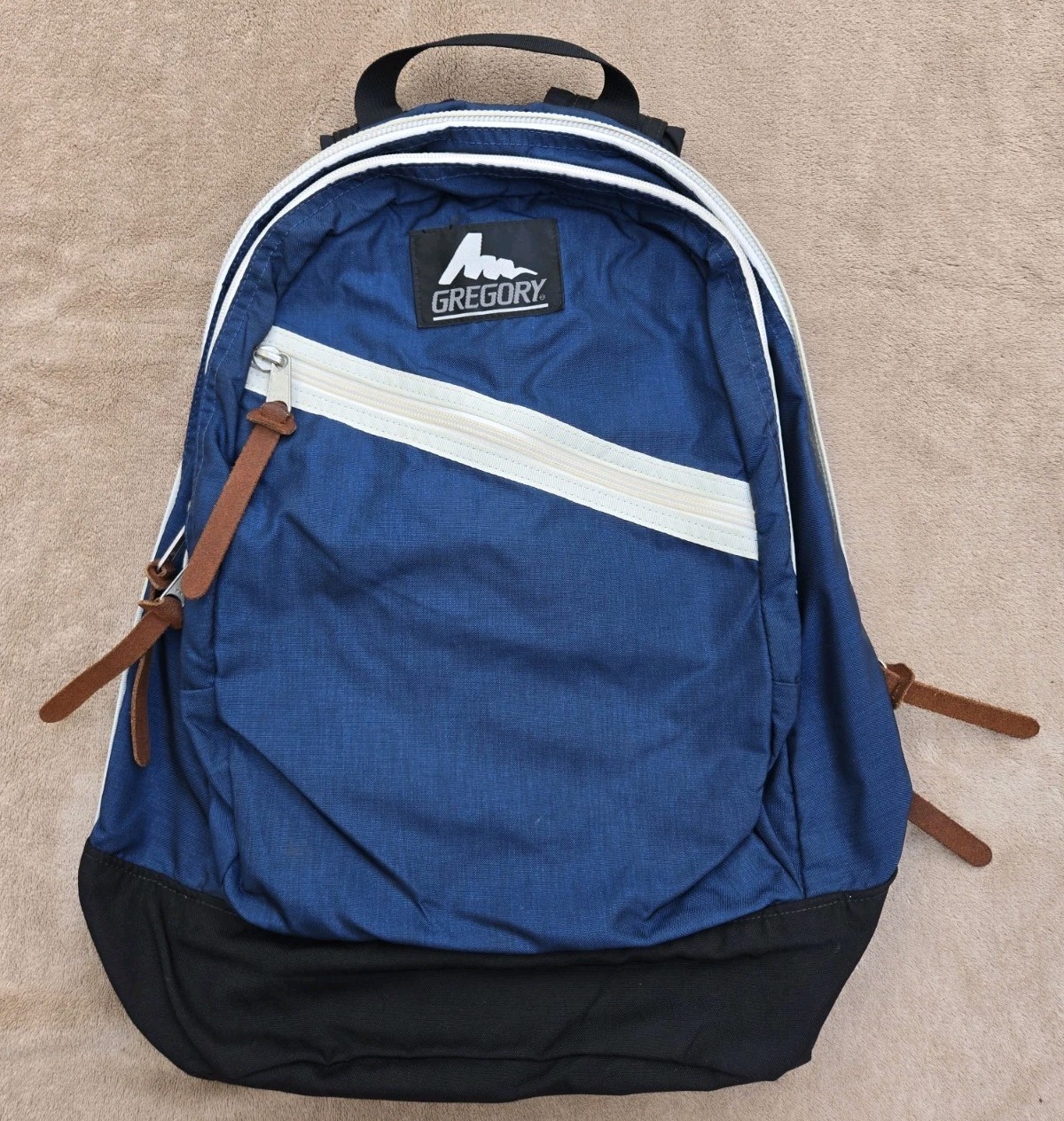 Vintage Gregory Daypack Backpack Old Logo Made In USA, Blue