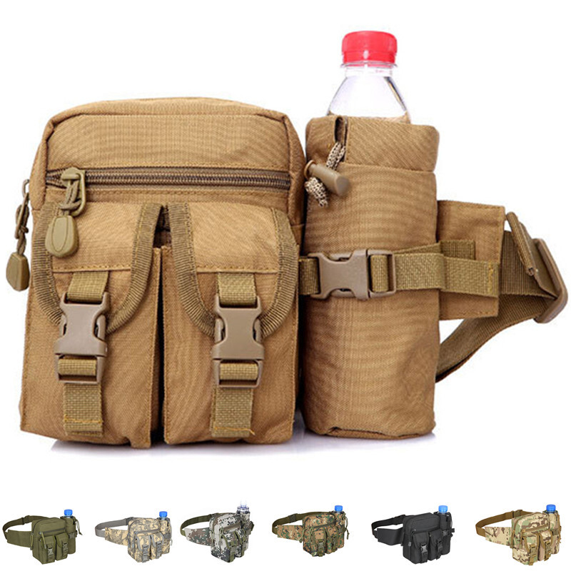 Utility Tactical Waist Fanny Pack Pouch Military Camping Hiking Belt Bag Outdoor