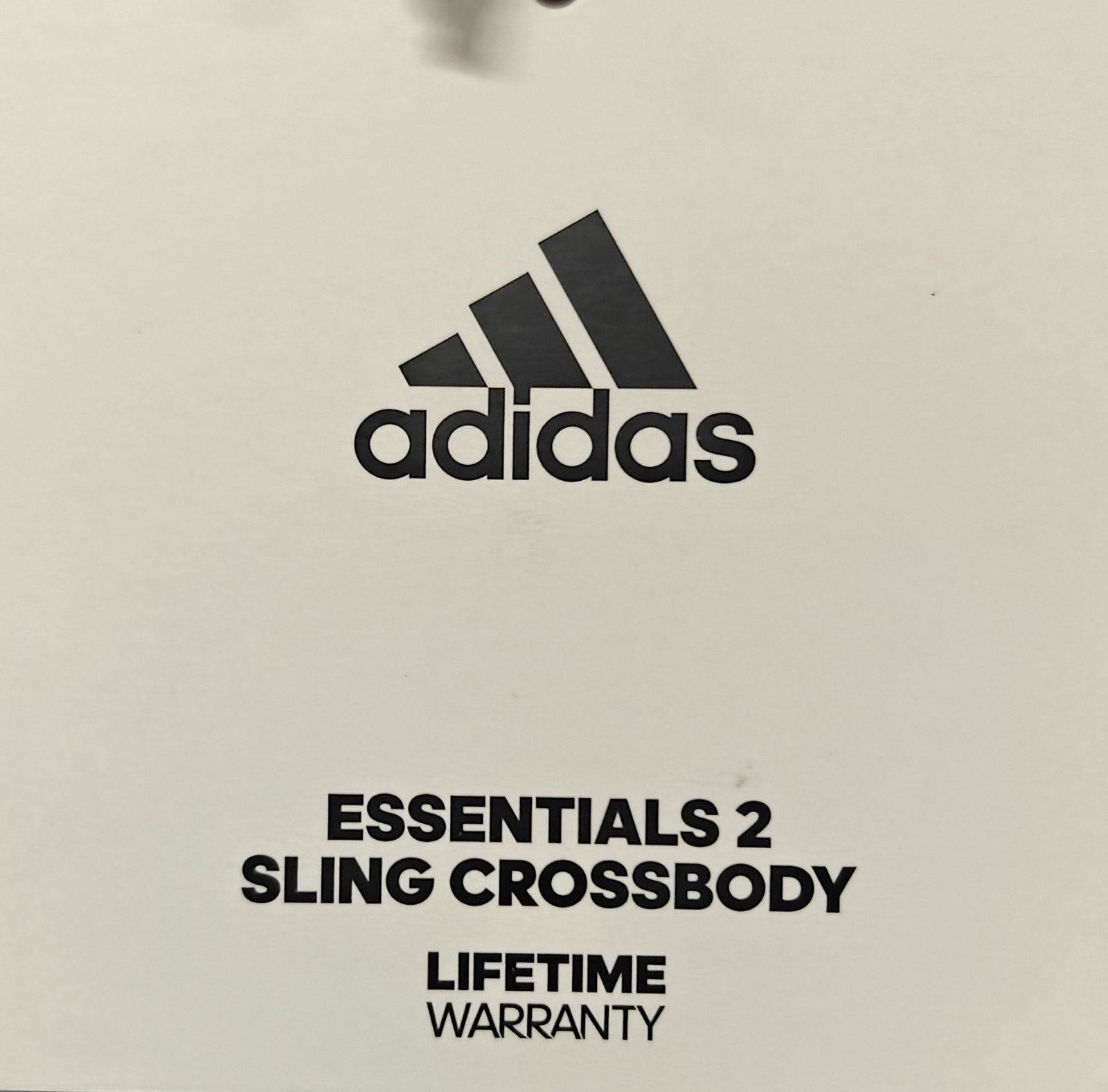 NWT Adidas Essentials 2 Sling Crossbody Bag Magic Beige Off White Gilver NEW