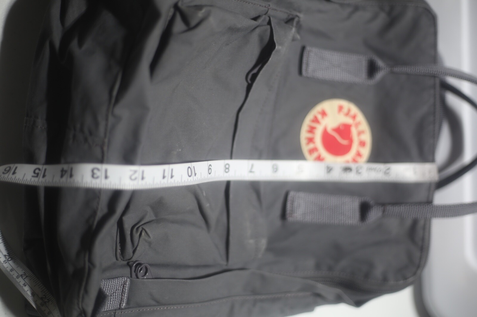 Fjallraven Kanken Classic Pack Original Backpack Graphite Gray Canvas