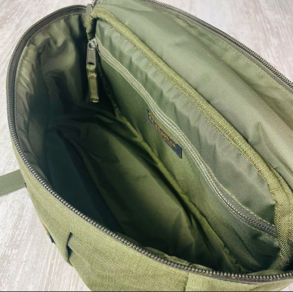 Filson Ripstop Nylon Compact Waist Pack Green 28 x 18 x 9 cm USED from Japan