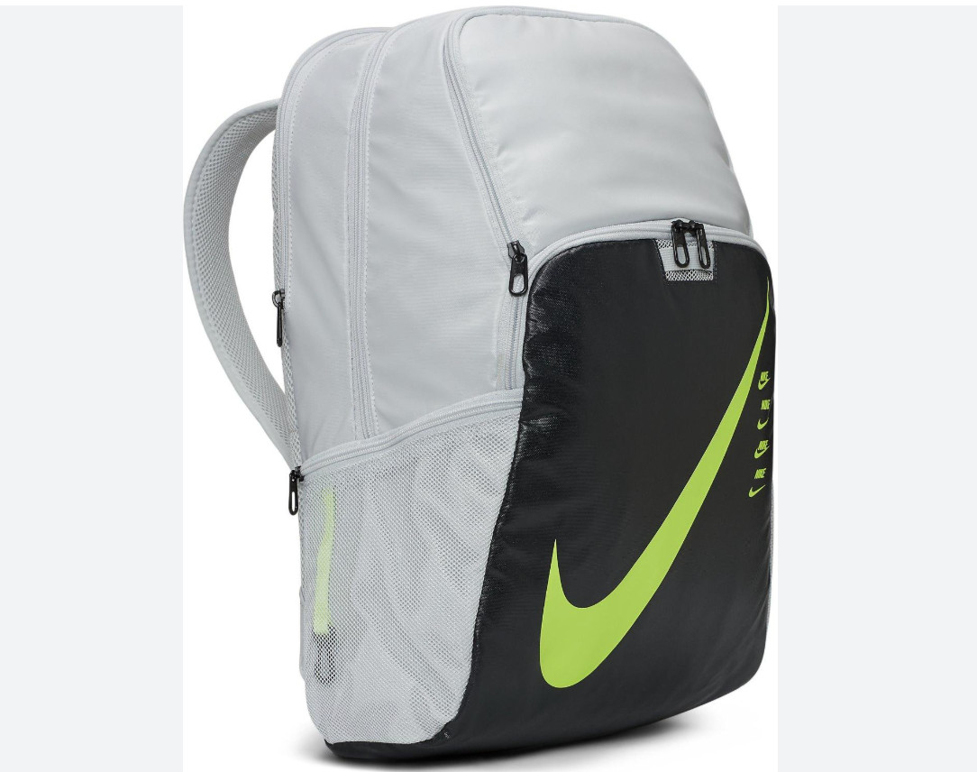 NWT NEW NIKE Brasilia XL Big Swoosh Backpack Futura Prime BA6214 028