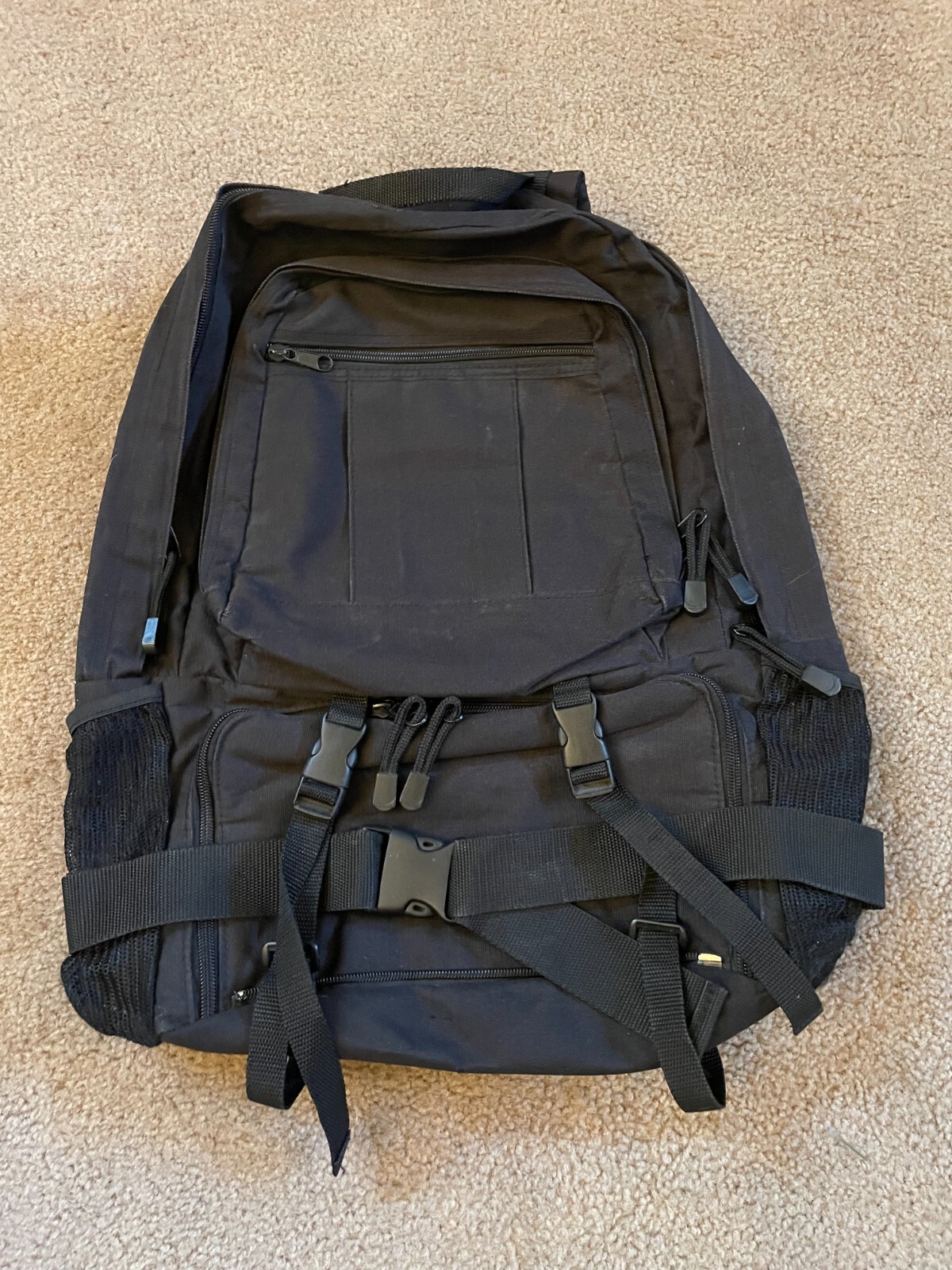 PIPER GEAR Black Backpack