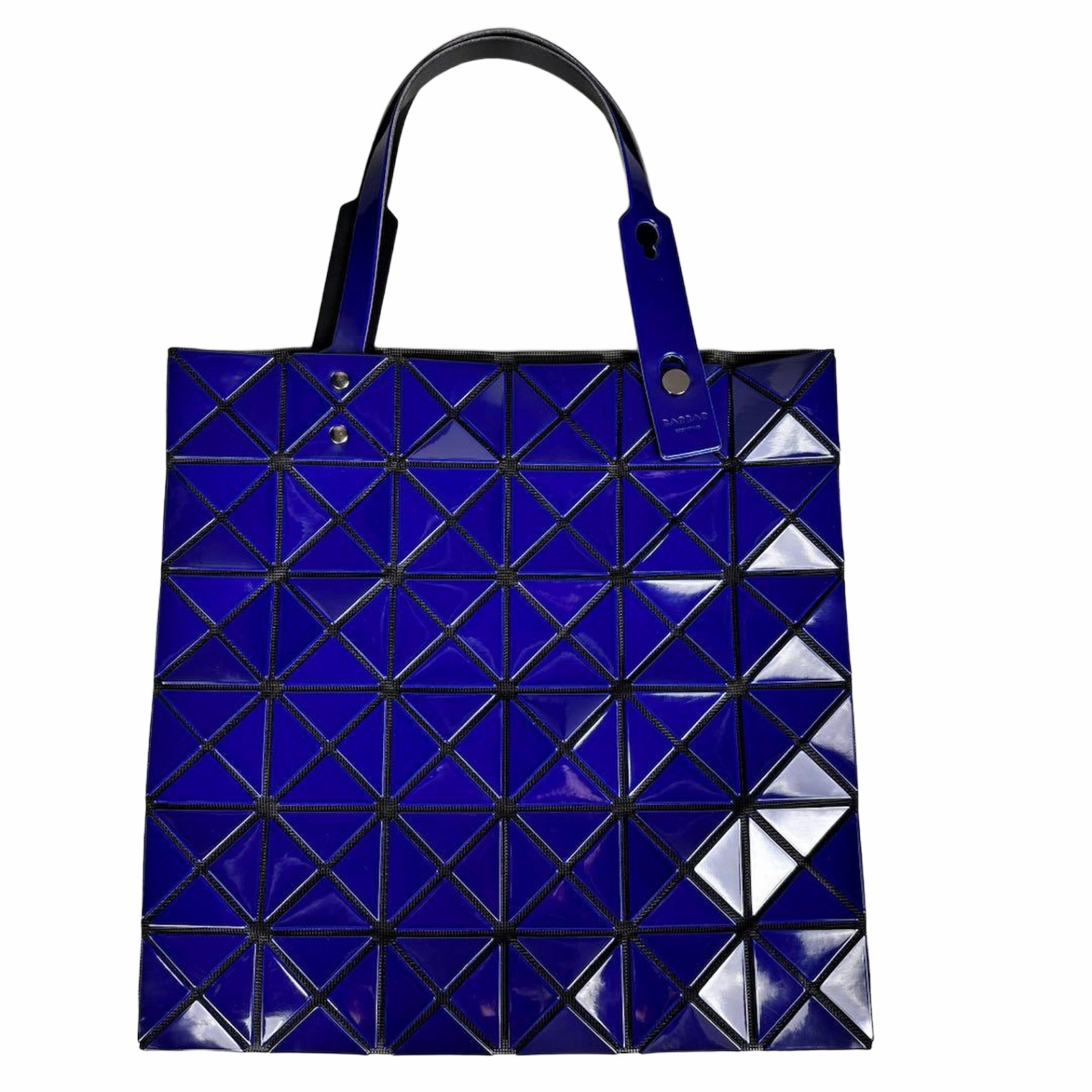 BAOBAO ISSEY MIYAKE Blue Tote Bag 34cm x 34cm Japan