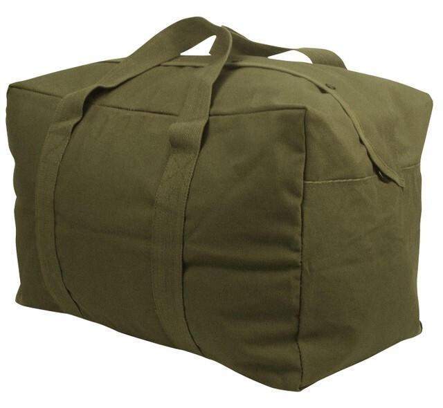Rothco Canvas Parachute Cargo Bag – Olive Drab