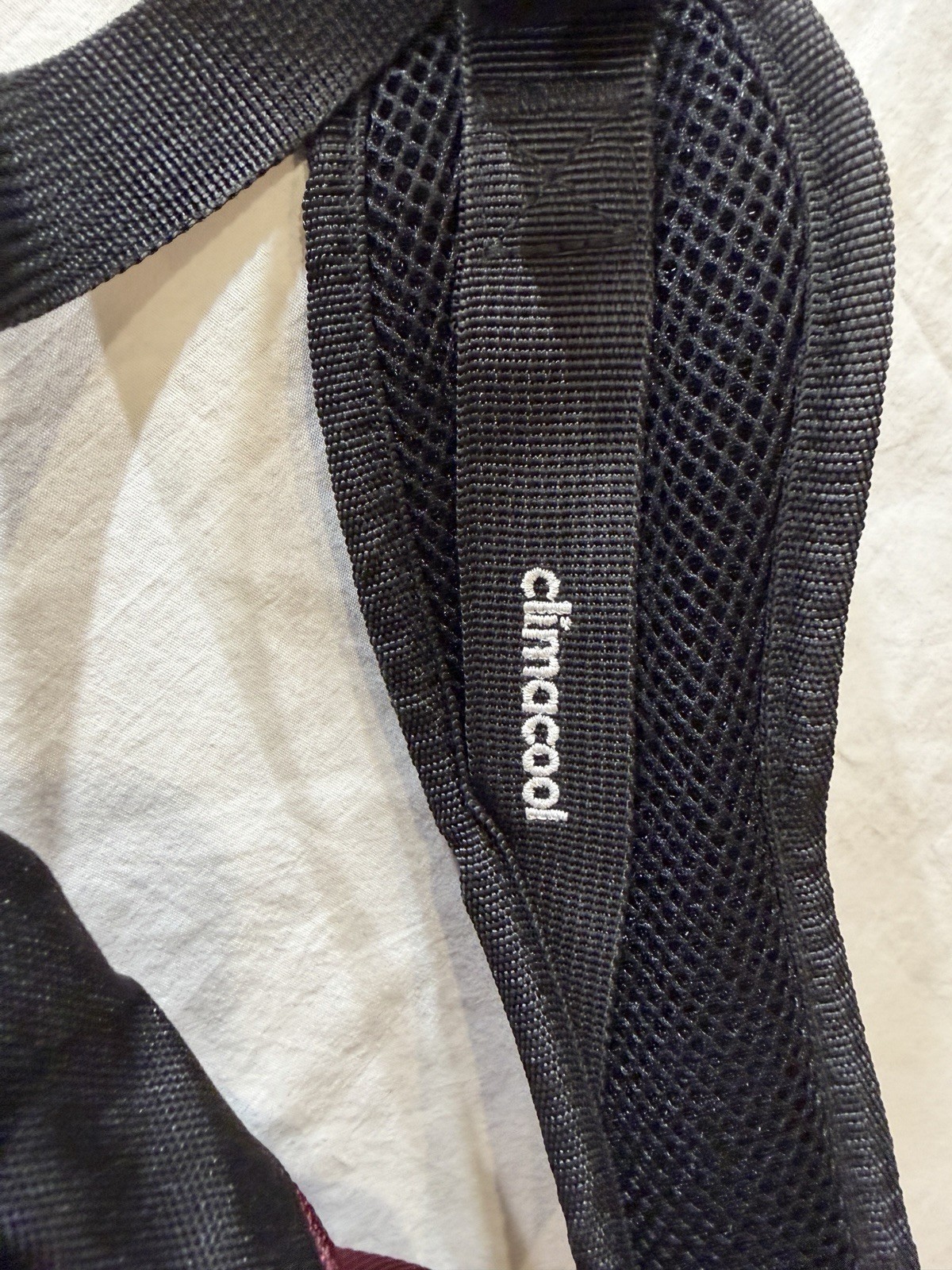 Adidas ClimaCool Maroon & Black Backpack – #40 – Multi-Pocket – Pre-Owned