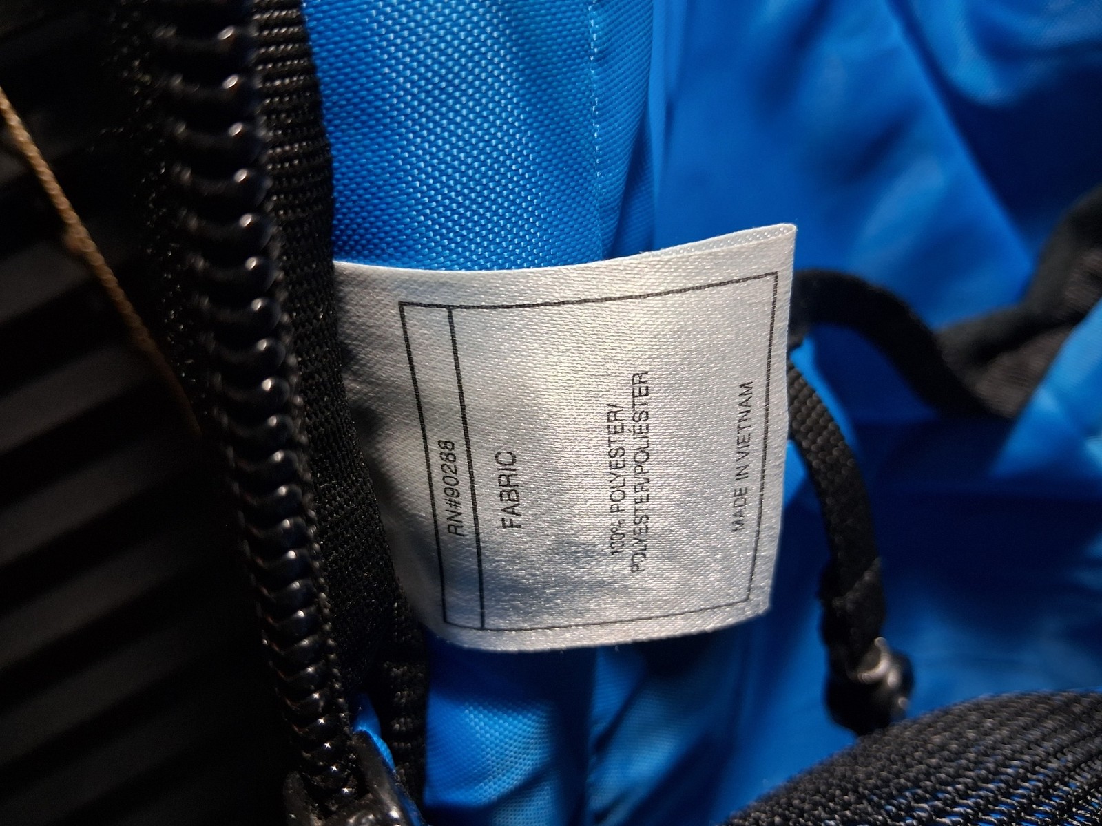 Adidas Backpack Black and Blue School Gym Travel (NEW)