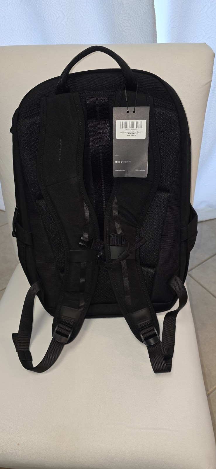 Alpaka – ELEMENTS BACKPACK PRO Axoflux 400D Ripstop Nylon MSRP $189.00 NWT