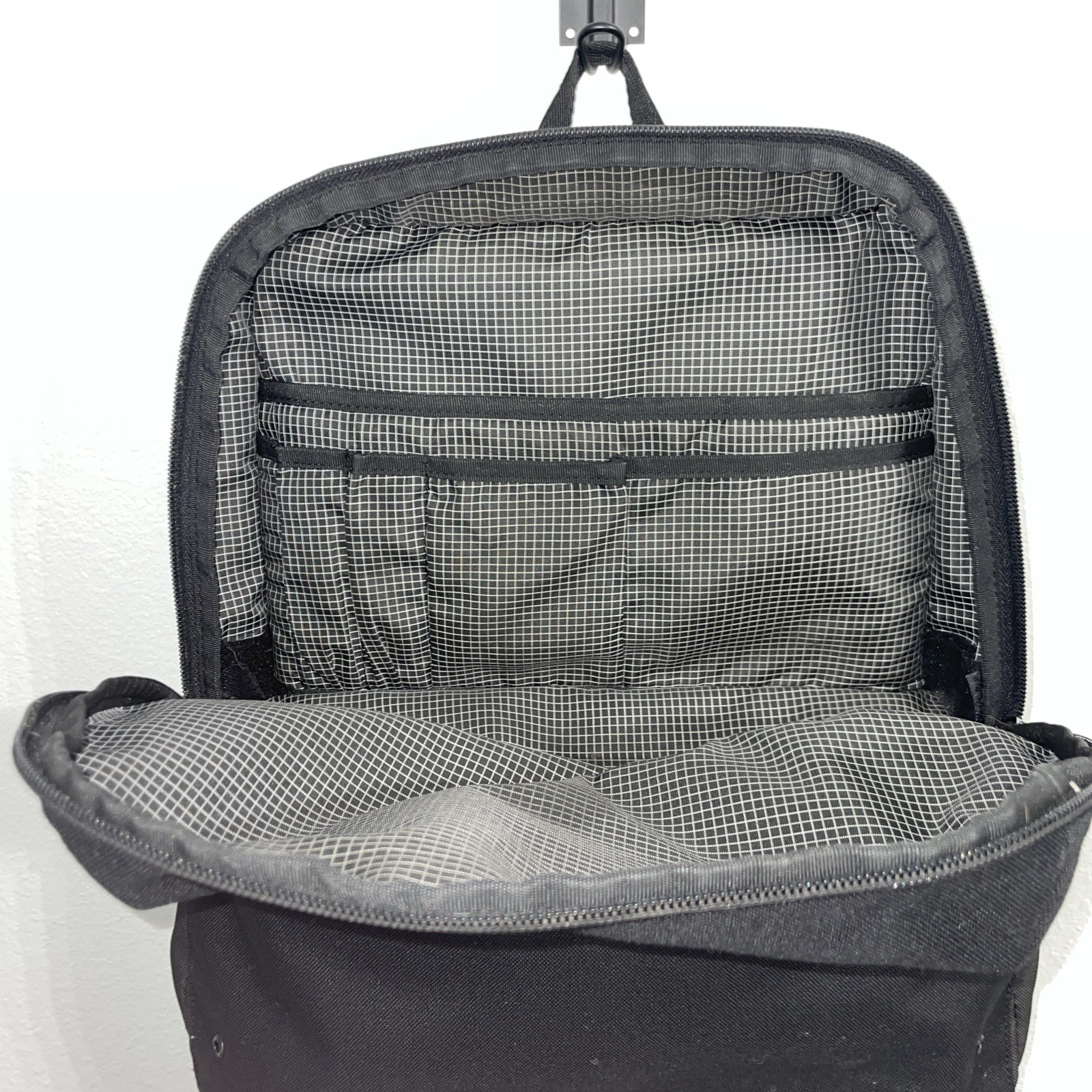 The Shrine Co Sneaker Backpack Day Bag – Gray – Holds Pair of Sneakers, Laptop +