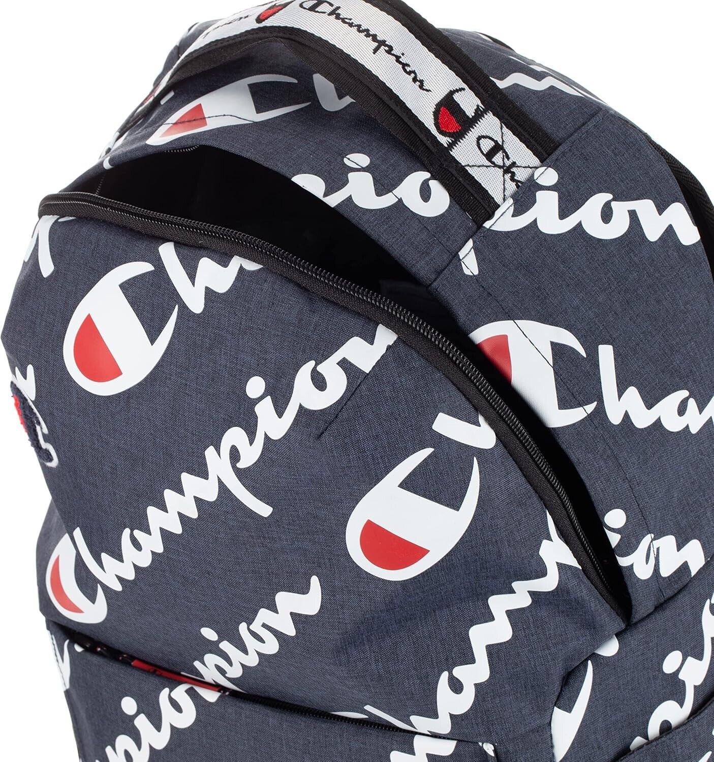 Champion Advocate Backpack Navy Blue Interior laptop compartment Adjust strap