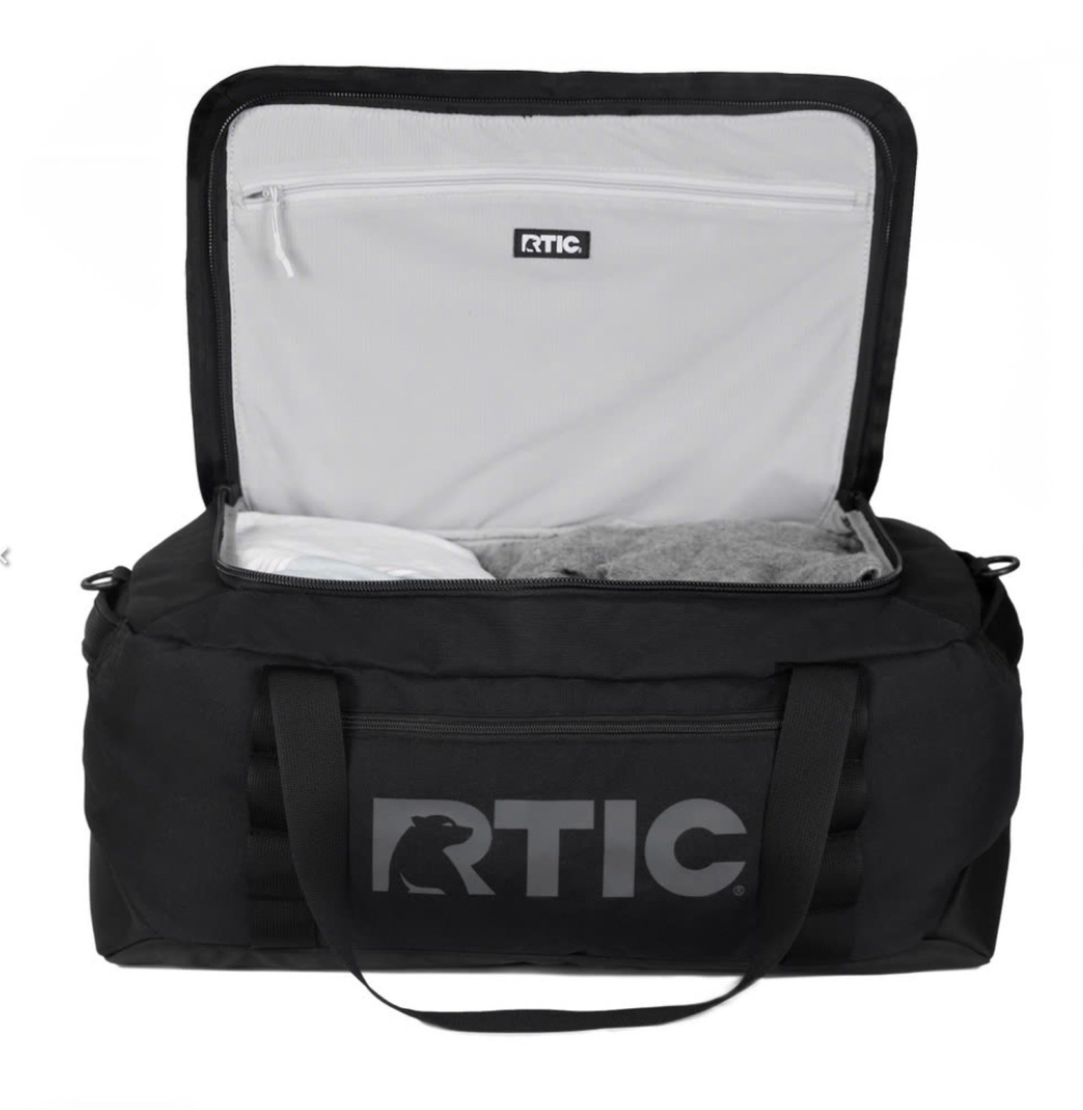 RTIC Outdoors Medium Carry On Structured Collapsible Duffel Bag – Black