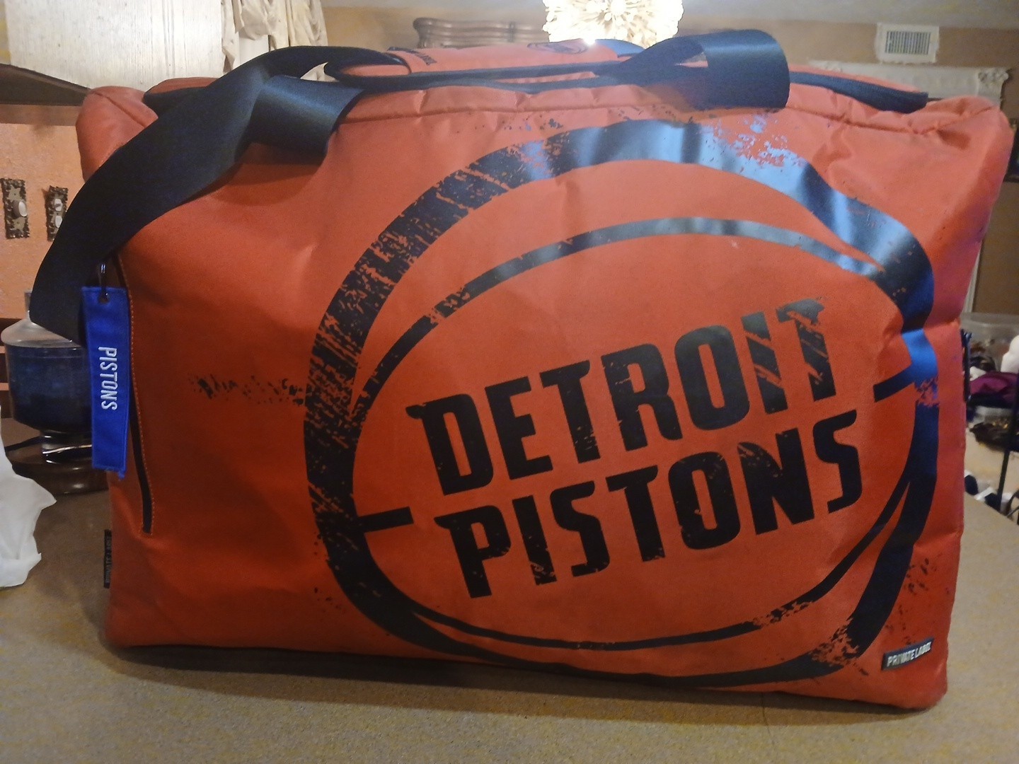 Detroit Piston Sneaker Duffle Bag