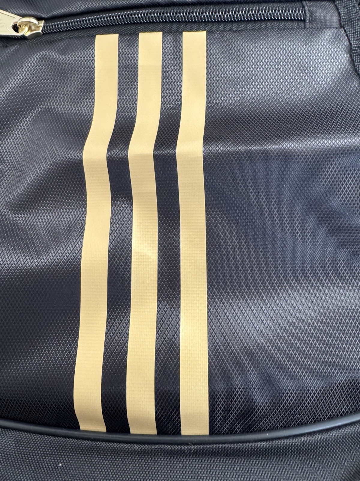 Adidas Alliance II Sackpack Drawstring Black/Gold Metallic