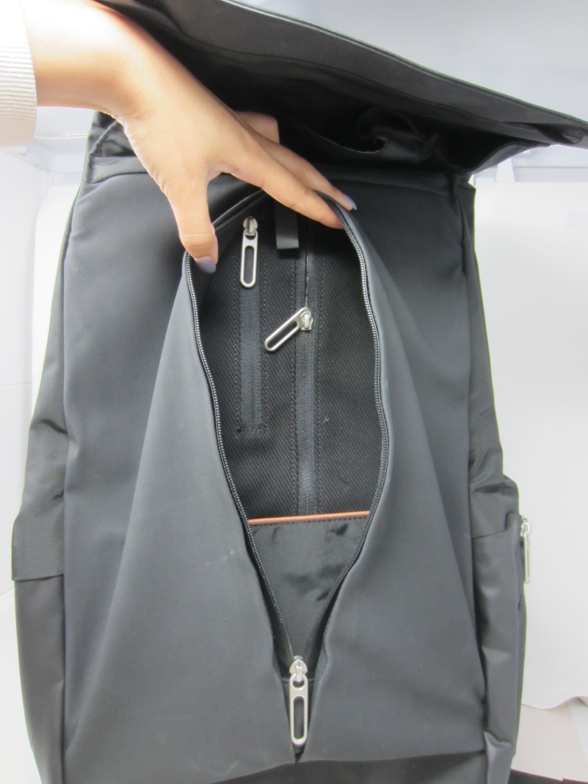Brooks England Pitfield Flap Top Waterproof Commuter Backpack 13×21.5-25x5in