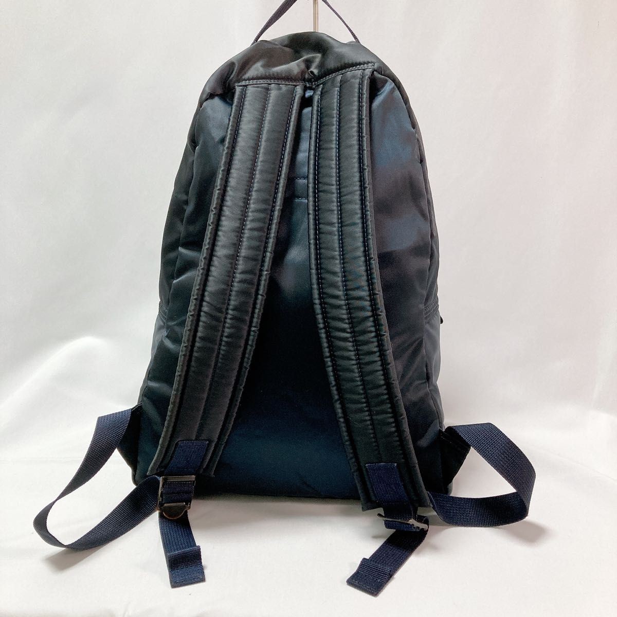 HEAD PORTER Backpack Black Navy Nylon Men Rucksack Casual
