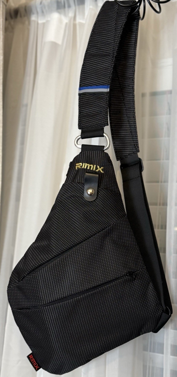 Durable Anti-Thief Sling Tactical Bag w/ Adjustable Straps Secret Pockets