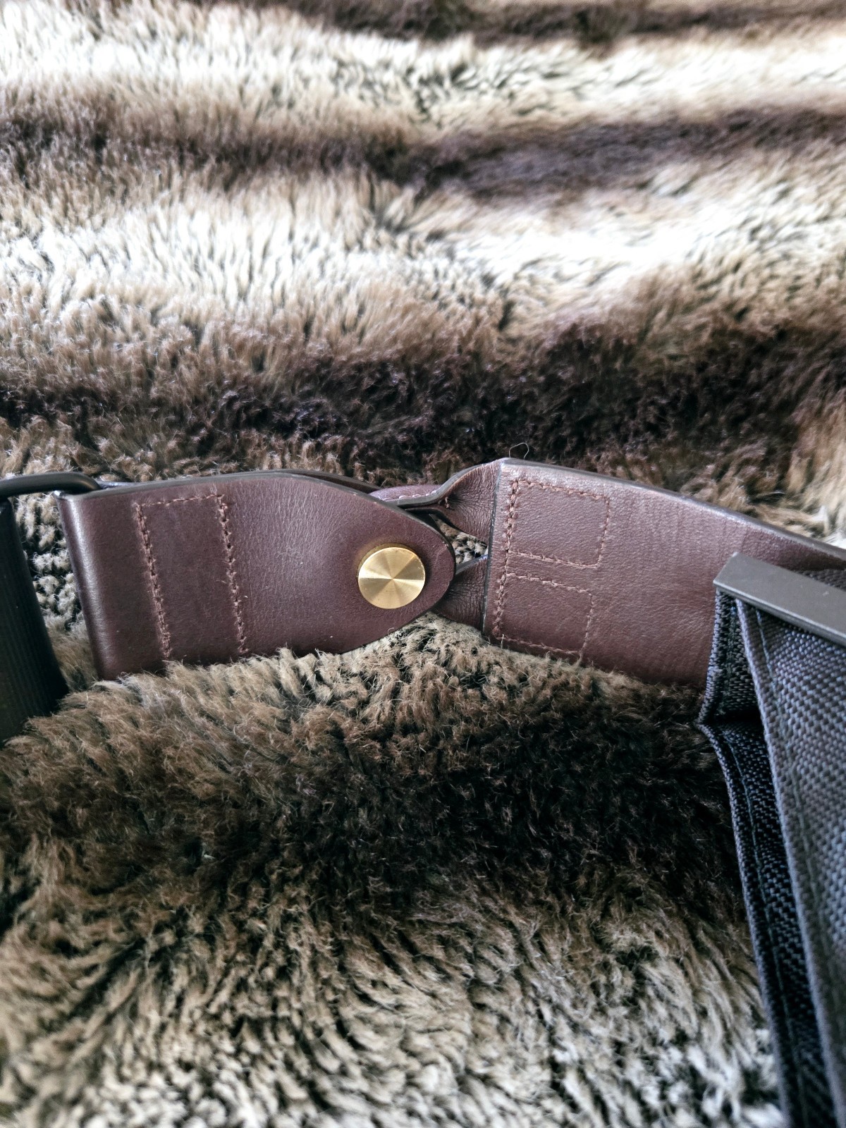TUMI Dror Messenger Crossbody Bag Brown